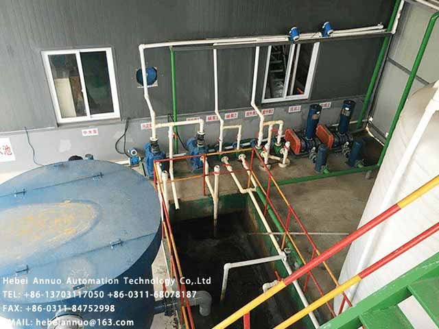 The Wastewater treatment equipment can remove waste acid easily by pickling and neutralizing water