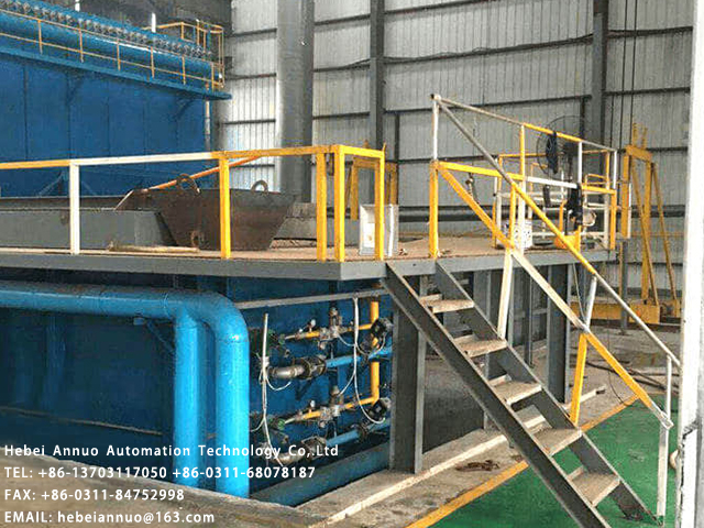 Galvanizing furnace ensures the stability of the heating flame