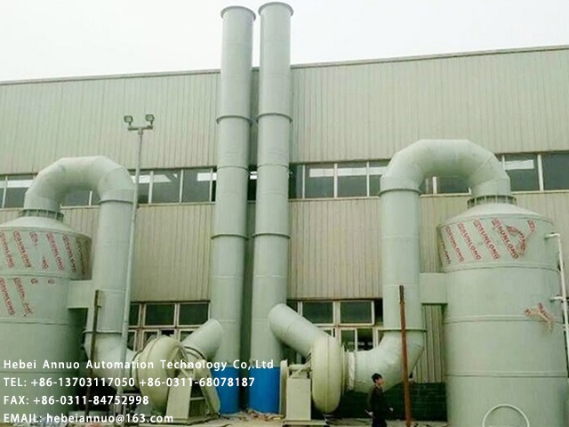 The role and purchase of Acid Vapors Lips Collecting & Scrubbing Tower System