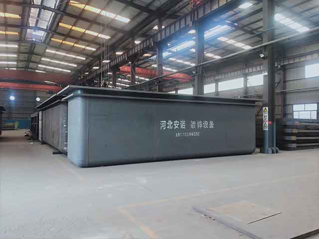 Hanging plating production line