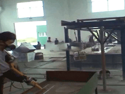 Small semi-automatic production line